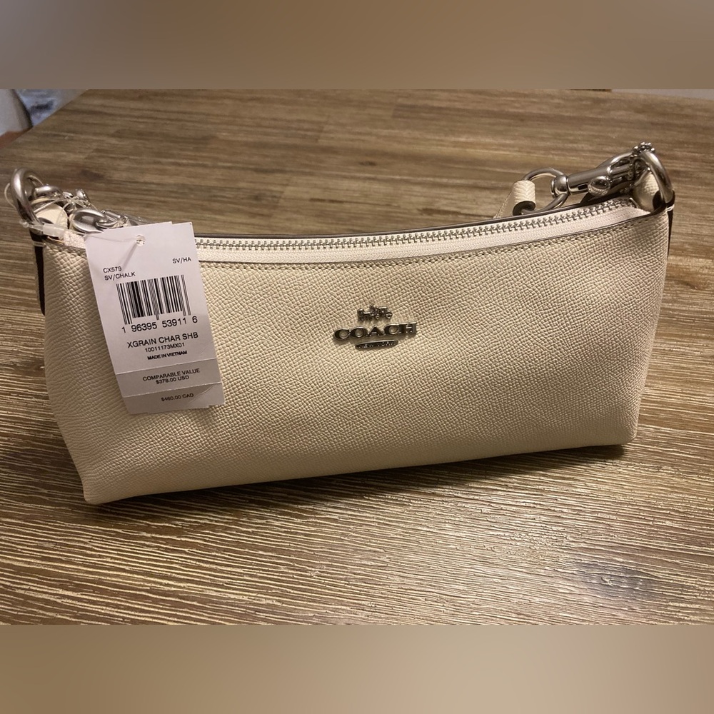 Coach CX579 Charlotte Shoulder Bag Crossgrain